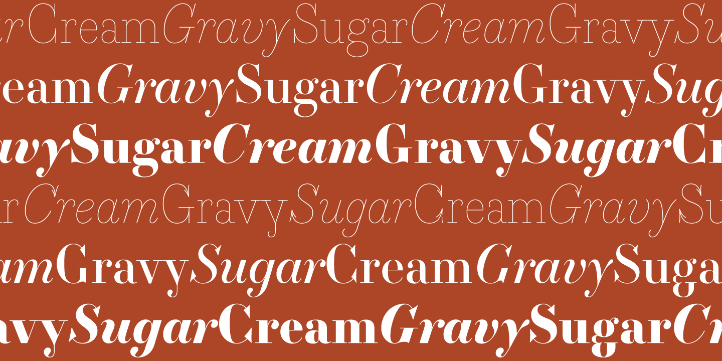 Essonnes Display Italic Font preview